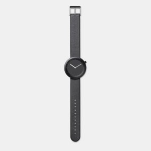 Circular facet watch